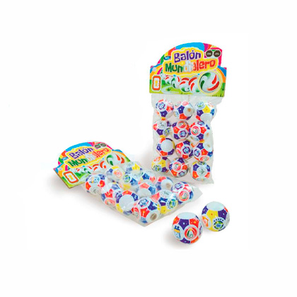 Producto balón mundialero en dulciplas
